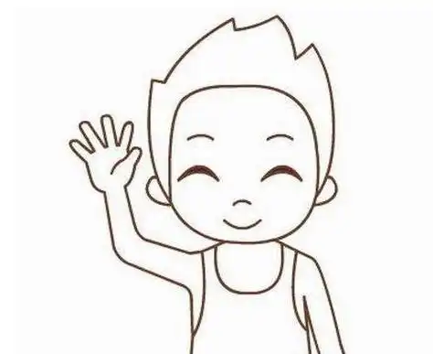 自画像简笔画女生自画像简笔画女生马尾