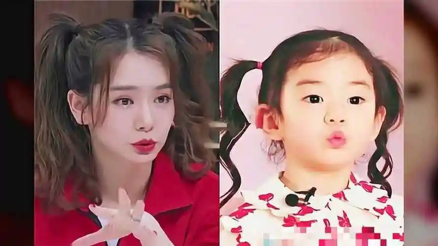 戚薇lucky一模一样鉴定完毕是亲生的网友基因太强大