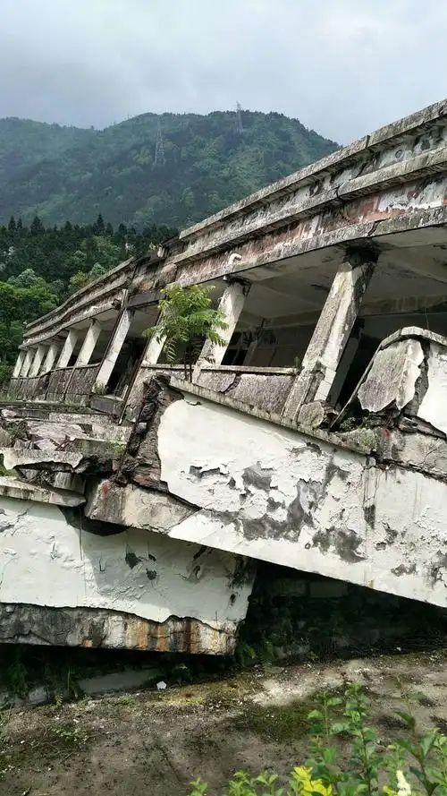 2008年5月12日汶川大地震遗址(映秀中学)