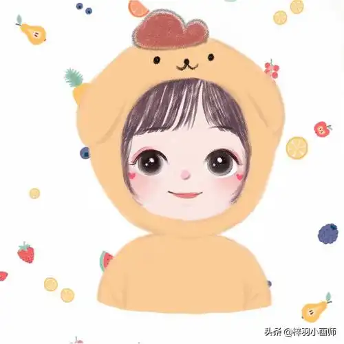 今天分享一组萌娃卡通头像 呆呆萌萌最可爱