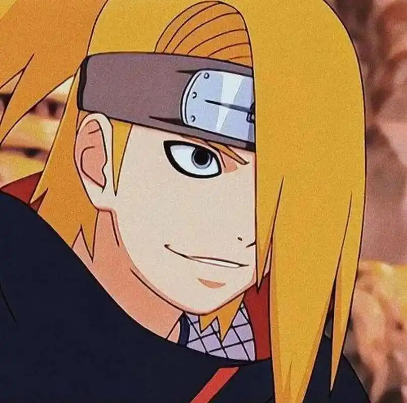 帅到爆的火影头像(13)迪达拉篇