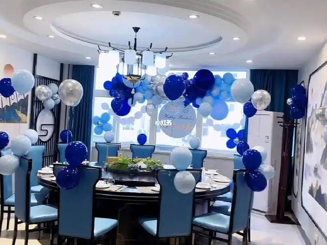 小预算生日包厢布置