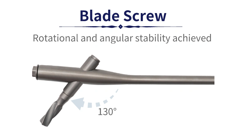 具有竞争力的价格骨科植入物钛合金pfna股骨髓内钉用于手术骨折手术
