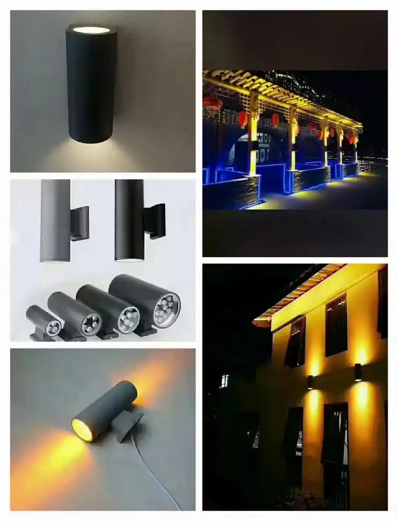 洗墙灯线条灯瓦楞灯护栏管流星灯