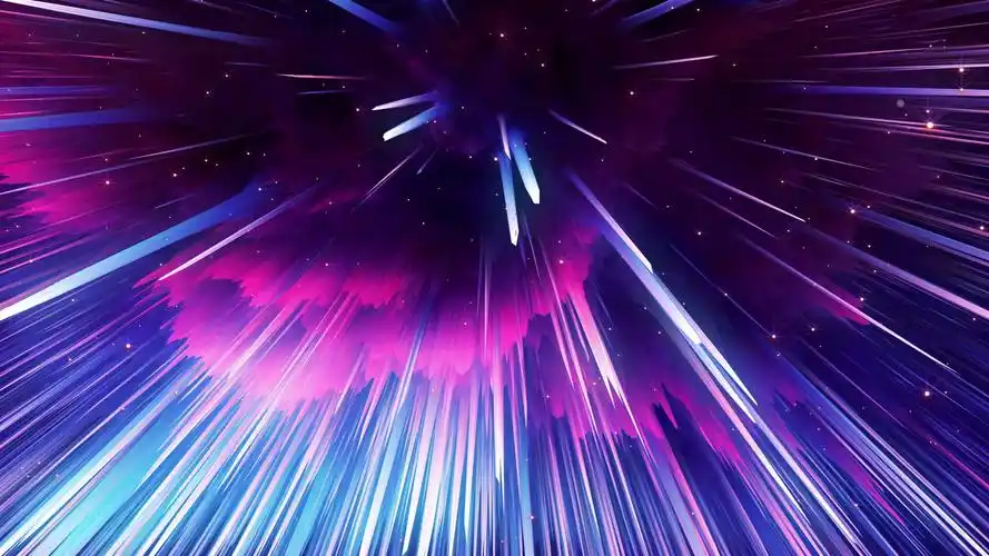 紫色流星梦幻粒子背景舞台背景