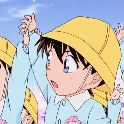 情侣头像丨动漫情头丨柯南小兰丨cr:微博@sakuraii