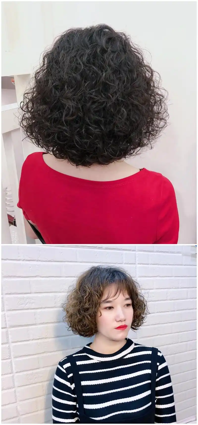 最适合冬天的发型满头烫,时尚又洋气,还可以增加发量