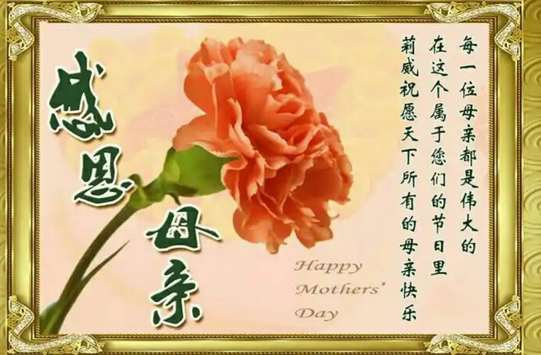 感恩,伟大的母亲