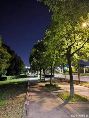 新世纪大道夜景,美丽如画