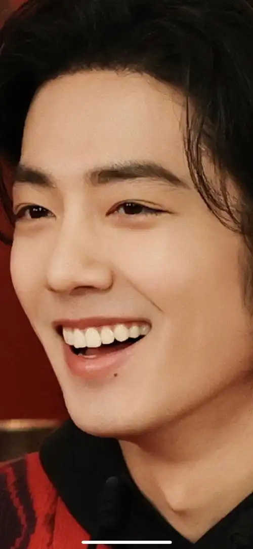 肖战##肖战红色开衫毛衣##肖战是j人