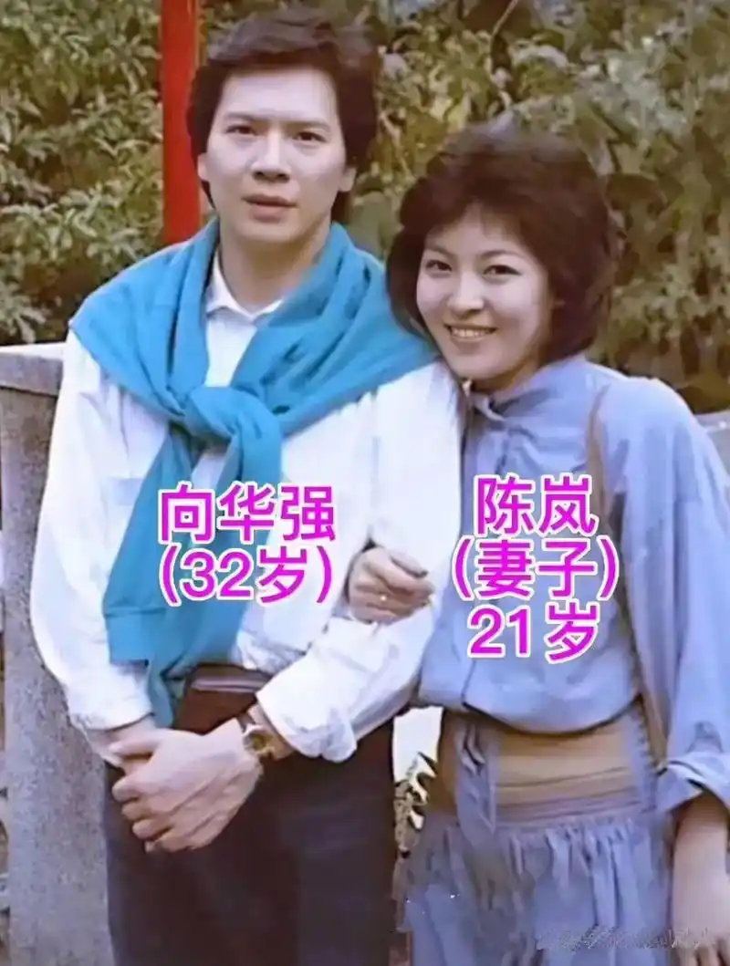 向华强和向太年轻时候