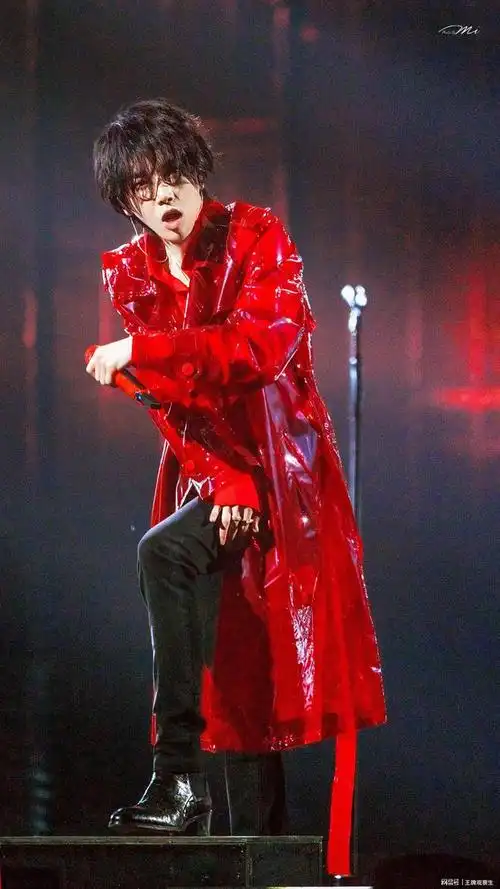 华晨宇最新自拍亮相卷毛狼尾发型化身摇滚小狼崽