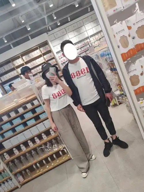 163和176情侣短袖1988经典logo