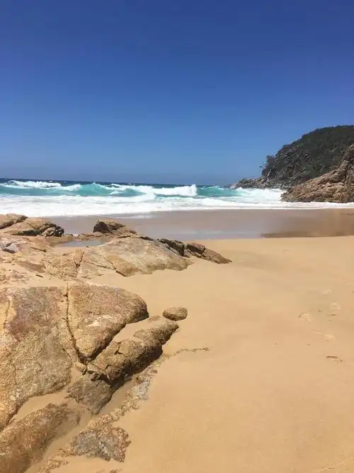 海滩,夏季,沙子