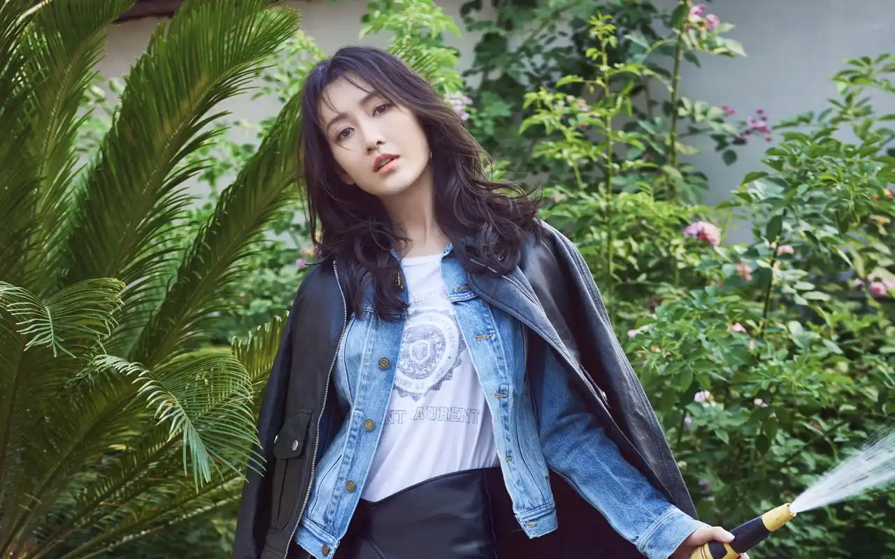 王鸥清新时尚魅力写真图片桌面壁纸高清大图预览1920x1200_大陆明星