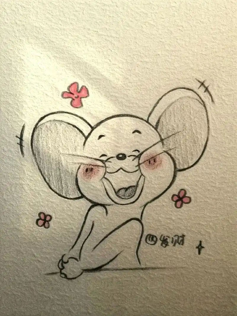 挑战100张简笔画78046.艾特你和他最像的朋友给你画#简笔 - 抖音