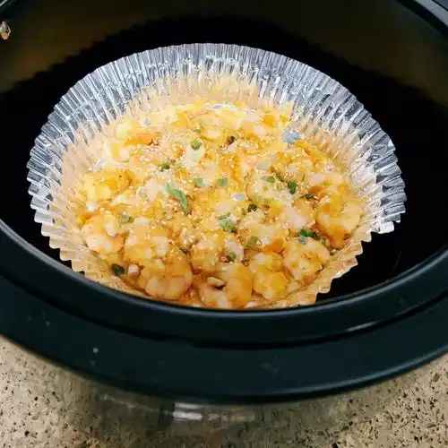 空气炸锅蛋黄虾仁