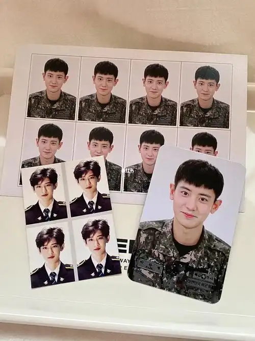 虽然我没有音乐剧小卡但是我有饭制军装05#exo  #朴灿烈  #军装帅哥