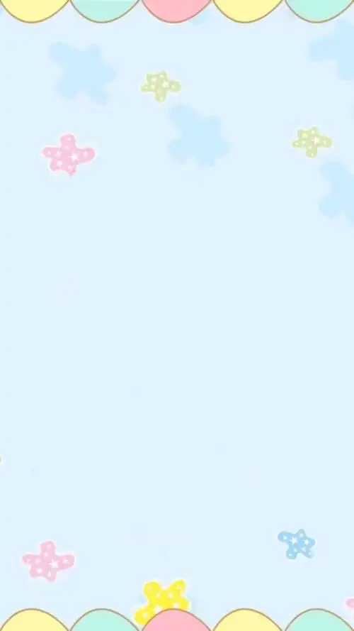 简约 可爱 清新 软萌 背景图片 平铺 素材 锁屏 壁纸(●ω