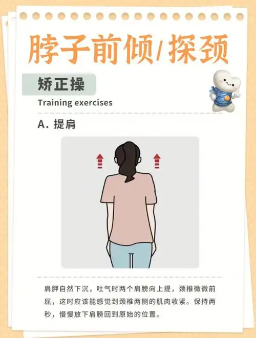 4个动作改善脖子前倾告别乌龟颈73