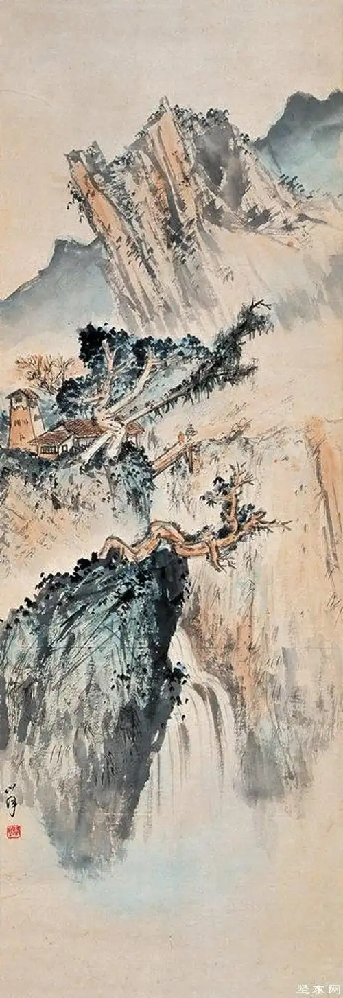 关山月作品:关山月山水画高清图片集_图片_我爱画画网_一个免费学画画