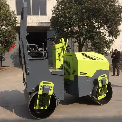 邯郸出售小型液压压路机双钢轮轧沥青路面土方石回填压实振动碾