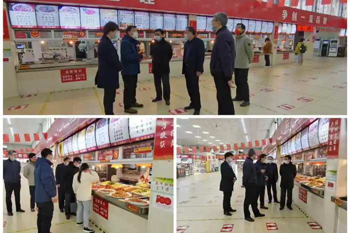 安徽工程大学深入食堂超市开展专项检查