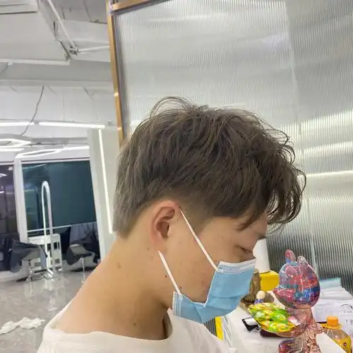 男士纹理烫37微分定位烫