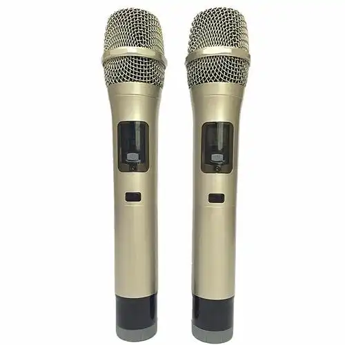 一拖二uhf红外对频无线麦克舞台家庭教学话筒