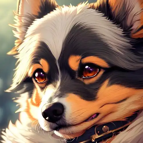 动漫头像狗狗帅气图片