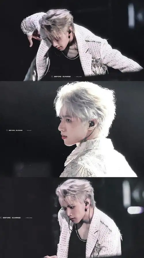 刘耀文 67不管放哪都帅的离谱冷白皮大帅哥的银发,怎么不封神呢"我