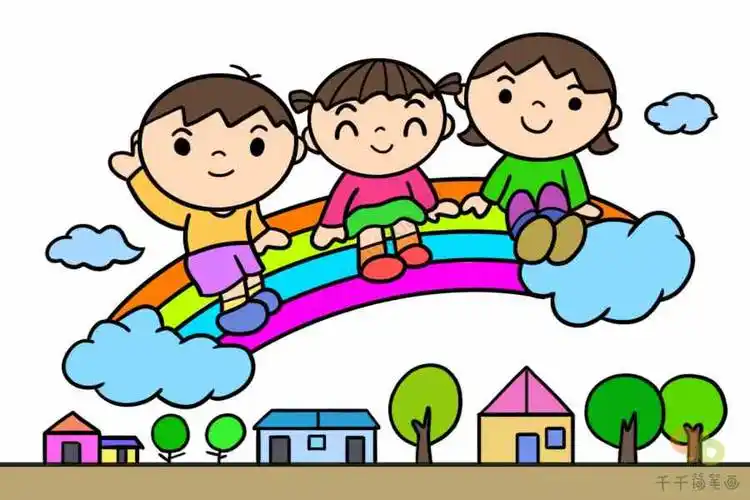 创意情景简笔画大全 小朋友们的童年乐趣_儿童画简笔画
