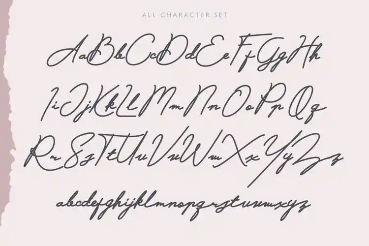 哈维登特英文钢笔连笔签名字体harveydentsignature