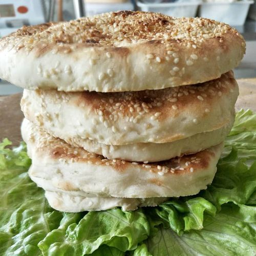 烧饼河南商丘特产吊炉农家手工制作大传统糕点