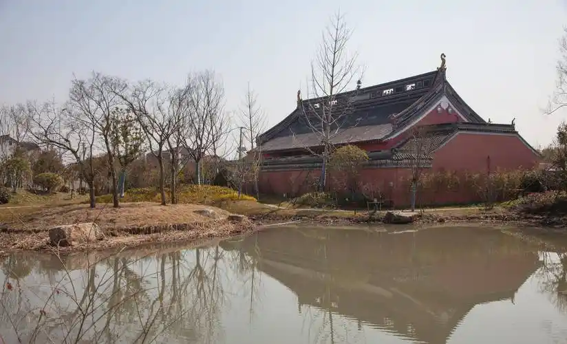 最新的上海古镇,1庙1古宅4古桥外,均为新建,上海青浦章堰古镇