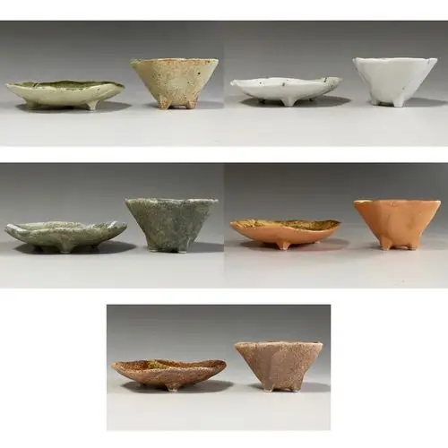 小钵 小皿 5个セット 陶器 日本クラフト 五窑珍味揃 bg98-55