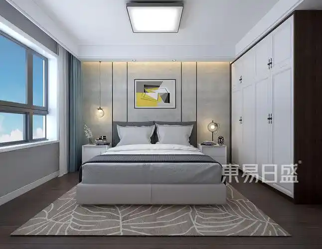 中正锦城 90平米 现代简约风格 装修设计效果图