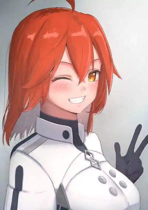 新魔术礼装ぐだ子|粒子的fate藤丸立香插画图片