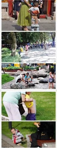 秦皇岛某商场内一小孩公共场所小便,争议不断!