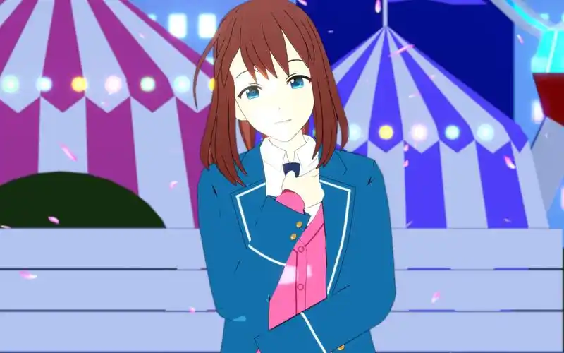 【偶像梦幻祭mmd|あんず】制作人杏的what is love!【自制镜头】