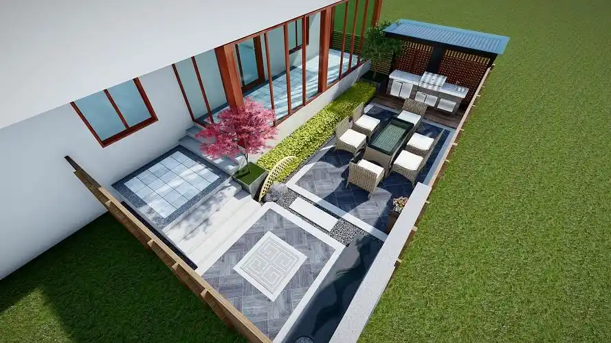 中式小院|空间|景观设计|丘山小筑 - 原创作品 - 站酷 (zcool)