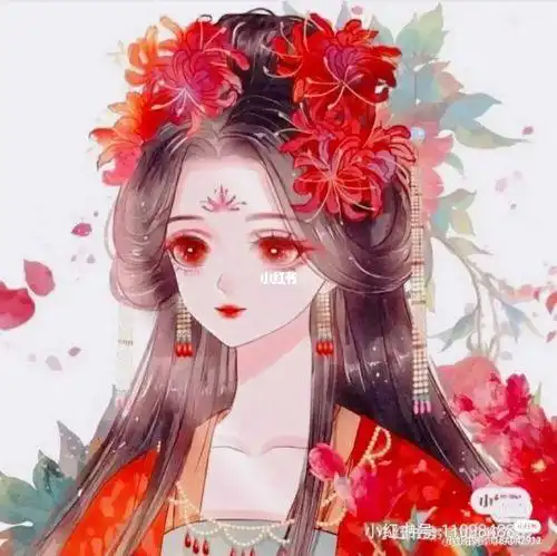 古风动漫女头像动漫古风头像女生头像动漫女生头像素材头像