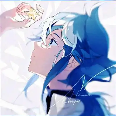 治愈系蓝色风格女生头像图片96张