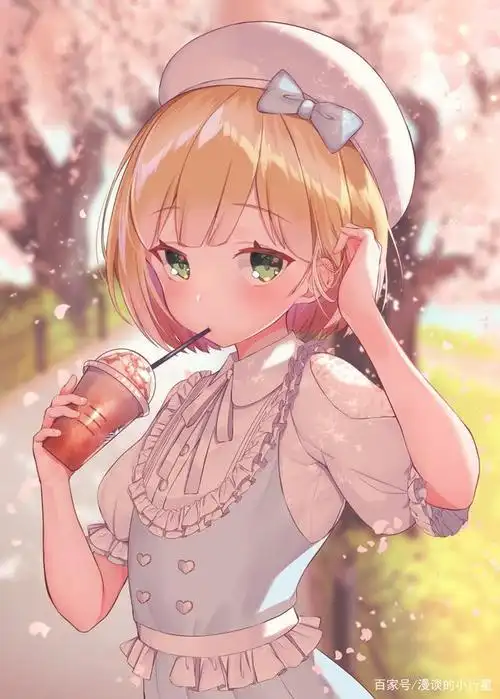 动漫少女,超萌可爱,短发女孩系列壁纸推荐!