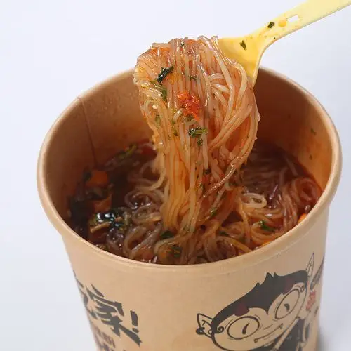 【整箱6桶装】正品嗨吃家酸辣粉火鸡面泡面宵夜重庆速食方便面