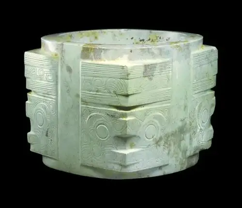 古玉撷英之十三良渚玉琮冰山一角