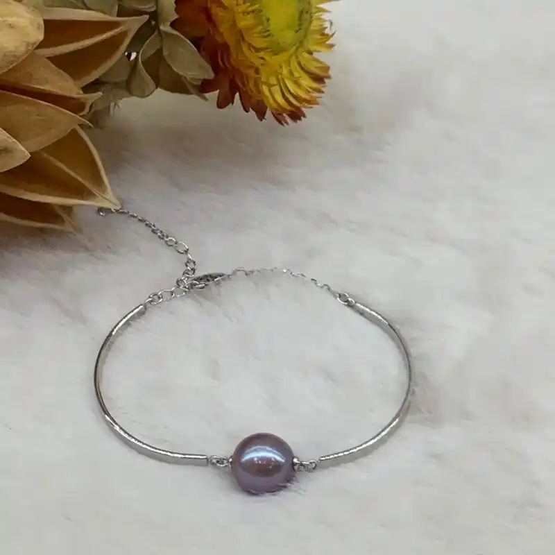 蚌仙森淡水天然珍珠手链合集