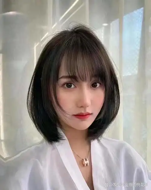 剪天剪纯纯的短发