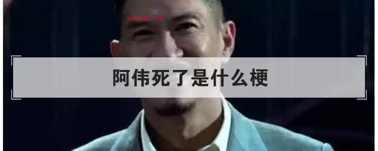 《扫毒》里张家辉的一句台词:"阿伟已经死了,你挑的嘛偶像,段坤我吃定