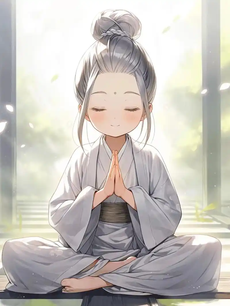 佛系女生头像,静而定,定而安.别人生气我不气 气出病来无人替 - 抖音